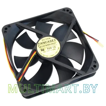 Вентилятор для корпуса Gembird FANCASE3